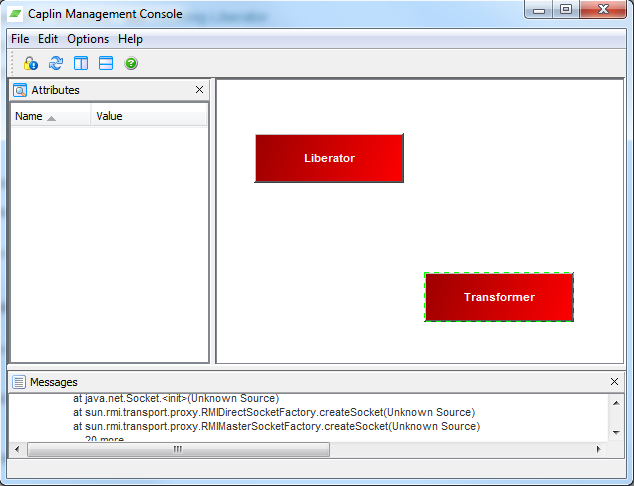 CMC Overview Screen as seen on first startup after installation