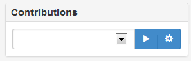 Contributions box with cog icon