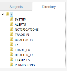 Expanded root directory