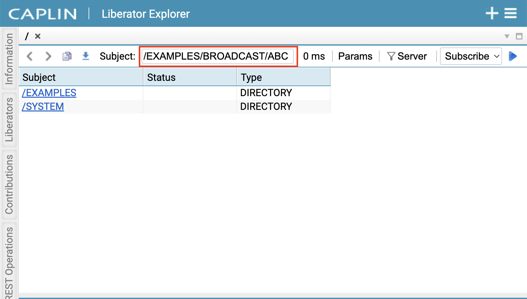Screenshot highlighting a text input for entering subject names