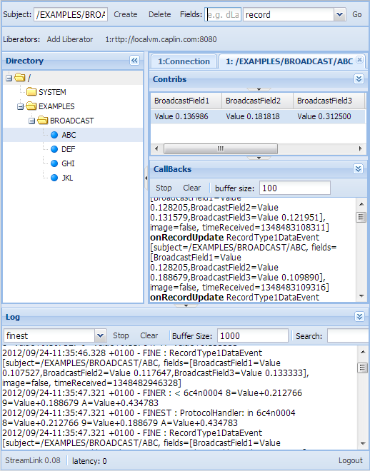 LiberatorExplorer EXAMPLE