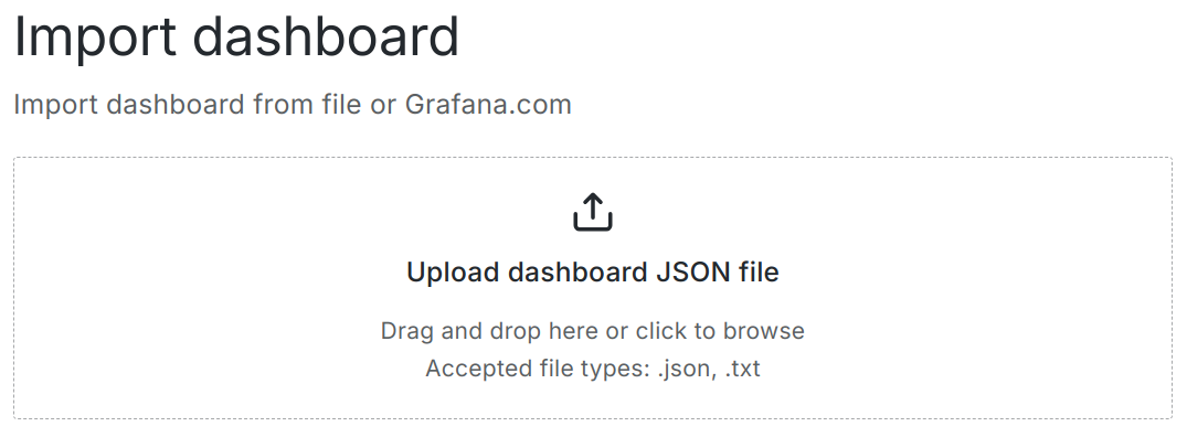 grafana import dashboard 01