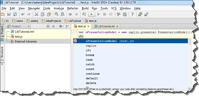 intellij 11