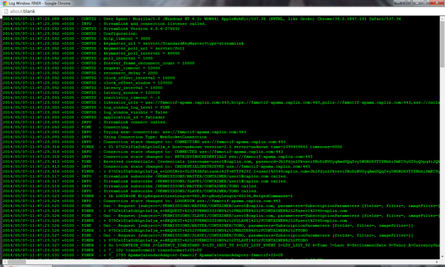 sljs debug finer