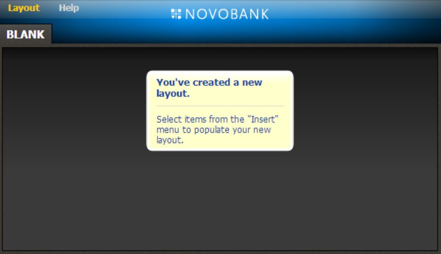 tutorial webcentric blank layout