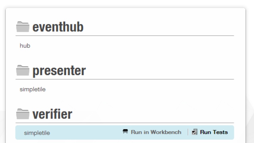 verifier testexecution